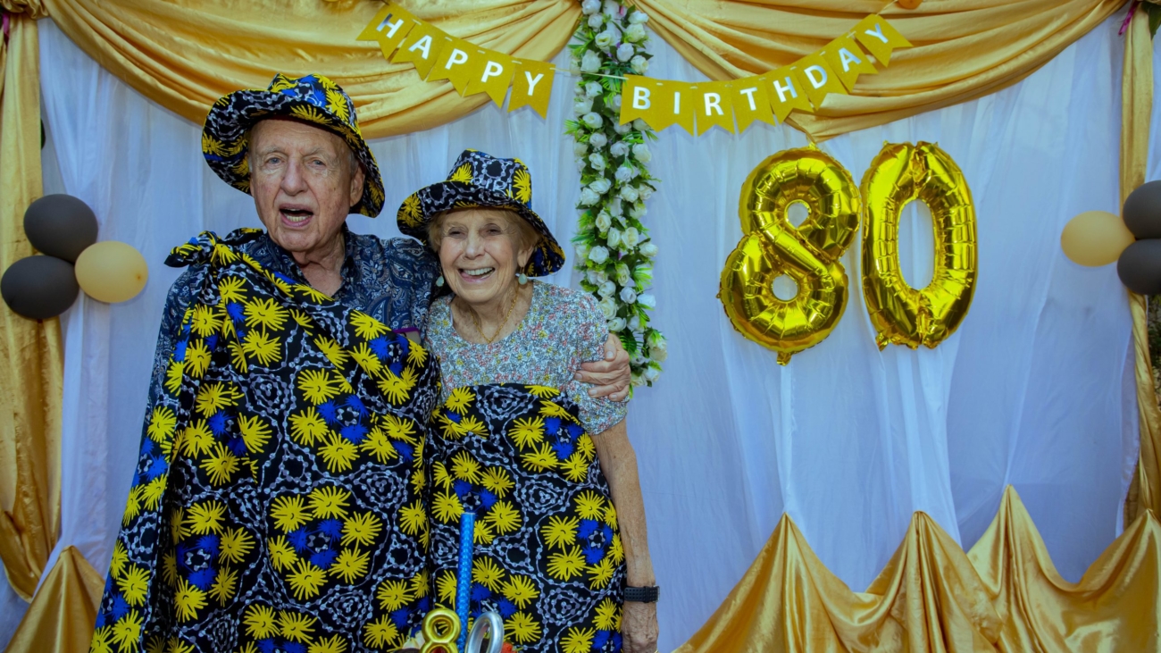 The founder of Global Outreach Tanzania celebrates his birthday