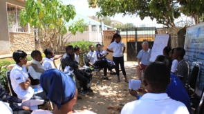 Global Outreach Team having  a Meeting